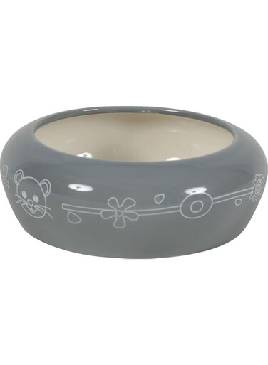 ZOLUX CERAMIC BOWL 250ML - GREY