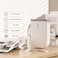 NIIMBOT Label Maker Bluetooth Mini Label Printer D11 Upgraded Version, Portable Label Maker with Tape Thermal Sticker Small Labeler, 300 DPI High Clearity Rechargeable, White