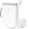 NIIMBOT Label Maker Bluetooth Mini Label Printer D11 Upgraded Version, Portable Label Maker with Tape Thermal Sticker Small Labeler, 300 DPI High Clearity Rechargeable, White