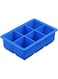 SKEIDO Ice Cube Trays - Large Ice Cube Tray Makes 6 Cubes - These Big Ice Cubes Are Slow Melting To Keep Your Drink Fresh Longer