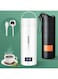 Vurtboly Travel Electric Kettle Portable 500ml Large Tea Coffee Kettle Water Boiler, Water Heater with 4 Temperature Control,304 Stainless Steel with Auto Shut-Off &amp; Boil Dry Protection, BPA-Free