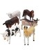 PARTY TIME - 6-Pieces Farm Animal Figure Set