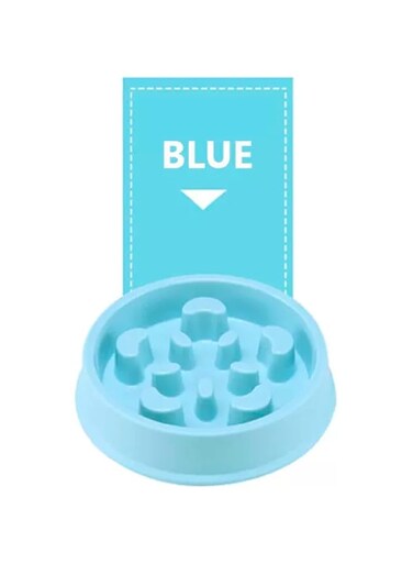 Petzy Slow Feeder Bowl (Blue)
