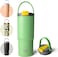 bottlebottle BOTTLE BOTTLE Insulated Water Bottle with Straw and Handle for School Car Sports Home Office 26oz Leak Proof Water Bottles(Sage)