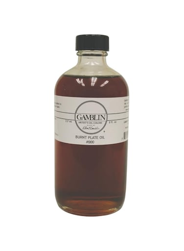 Gamblin Burnt Plate Oil 8 Oz
