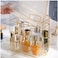 Large Capacity Makeup Organizer, 2-Tier Transparent Acrylic Cosmetic Storage Display Box, Tabletop Vanity Organizer for Cosmetics, Skincare, Perfumes &amp; Jewelry