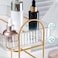 Large Capacity Makeup Organizer, 2-Tier Transparent Acrylic Cosmetic Storage Display Box, Tabletop Vanity Organizer for Cosmetics, Skincare, Perfumes &amp; Jewelry