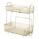 Large Capacity Makeup Organizer, 2-Tier Transparent Acrylic Cosmetic Storage Display Box, Tabletop Vanity Organizer for Cosmetics, Skincare, Perfumes &amp; Jewelry