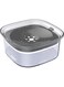 Aputue Dog Water Bowl, Large Capacity Dog Food Water Bowl Slow Water Feeder, No Spill Water Bowl for Dogs, Suitable for Vehicle Carried Travel, Drinking Water Bowl for Dogs, Cats
