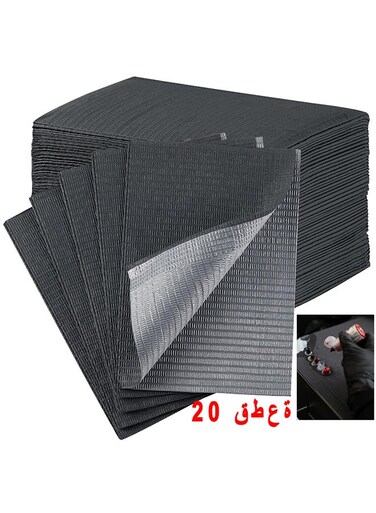 Disposable Nail Art Table Towels 20Pcs, Disposable Dental Bibs Sheets Cloths, Waterproof Table Covers Clean Pad, 13" x 18" Dental Bibs, Dental Napkins For Pets Tray Covers, Black