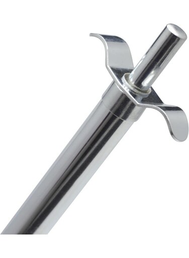 Alloy Steel Tandoor Gas Lighter, 24-Inch, CGL003, Kitchen Lighter Gas Ignitor Tool Silver 24inch