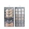 Closet Hanging Organizer with Pockets, Dual Sided Wall Shelf Wardrobe Organizers Storage Bags,Oxford Cloth Space Saver Bag with Hanger for Bra Underwear Underpants Shoes Socks