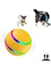 Bolivia's Dog Ball Toys, Interactive Dog Ball Toys, Smart Interactive Dog Ball Toy with Light, USB Rechargeable Moving Bouncing Dog Ball, Moving Bouncing Dog Ball for Small, Medium Dogs (Yellow)