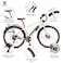 Mogoo -  Nomad 700c E-Hybrid Bike - Ivory