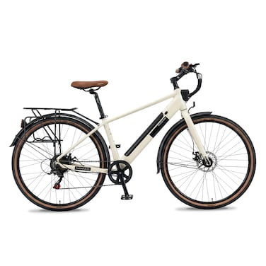 Mogoo -  Nomad 700c E-Hybrid Bike - Ivory