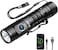 WUBEN C2 Torch Light Rechargeable, 2000 Lumens Tactical Flashlight 7 Modes Flash Light, Super Bright Torch IP68 Waterproof for Outdoor Camping Hiking Emergency