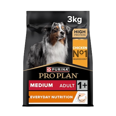 Purina Pro Plan Everyday Nutrition Medium Adult, Dry Dog food with Chicken, 14 kg
