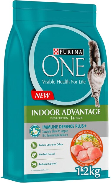 Purina One&reg; Indoor Advantage with Chicken (1+ Years) 1.2KG