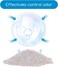 Mumoo Bear Clumping Cat Litter, 10 Litres, 8 kg, High Water Absorption, Dust-Free, Lavender Flavour