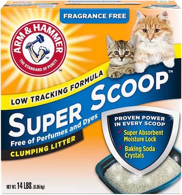 ARM &amp; HAMMER Super Scoop Cat Clumping Litter 6.35KG