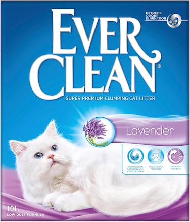 Ever Clean Lavender Scented Cat Litter 10L