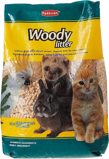 Padovan Woody Litter, Hygienic Litter (10 L)