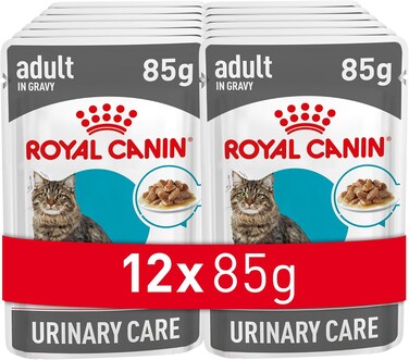 Royal Canin FCN Urinary Care Wet Food Pouches Box of 12x85g Feline Breed Nutrition Cat