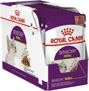 Royal Canin Feline Health Nutrition Sensory Smell Gravy Cat Wet Food - 85G
