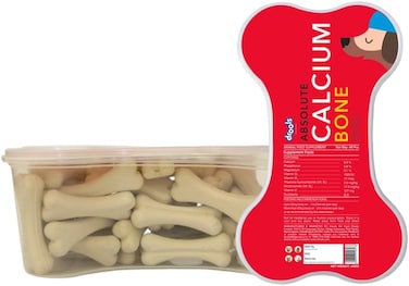 Drools Absolute Calcium Bone Jar, Dog Supplement Treat - 40 Pieces (600g)