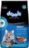 Drools Adult Dry Cat Food, Ocean Fish, 3 Kg   100% Nutritious Diet With Real Fish, Hairball Control, Taurine For Heart &amp; Vision, Omega 3 &amp; 6 For Skin &amp; Coat, Supports Digestion &amp; Immunity