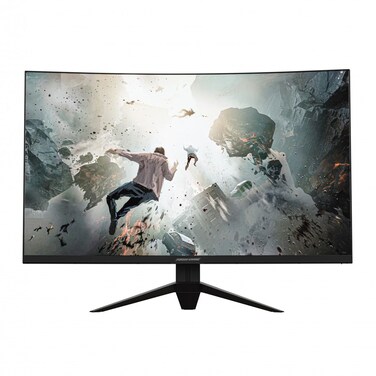 Porodo Gaming 180Hz Gaming Monitor, 2560x1440@180Hz Maximum Resolution, 1500R Curved Screen, Super Speed VA Panel, 32&quot; Wide-Curved QHD, Adjustable Rotating Stand, AMD FreeSync, RGB Lighting, Black
