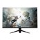Porodo Gaming 180Hz Gaming Monitor, 2560x1440@180Hz Maximum Resolution, 1500R Curved Screen, Super Speed VA Panel, 32&quot; Wide-Curved QHD, Adjustable Rotating Stand, AMD FreeSync, RGB Lighting, Black
