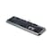 Porodo Gaming Wired Full Keyboard, Red Gateron Switch, Anti-Ghosting Keys, RGB Multiple Modes, 104 Keys, US + Arabic Layout, 50 Million Clicks Lifespan, Volume Knob, USB Plug &amp; Play - Black
