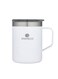 Kemi II Mug 350ml - Stylish Stainless Steel Travel Mug, Insulated Water Bottle for Hot &amp; Cold Drinks, Ideal for Home &amp; Office Use - Milk White