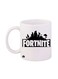 Fortnite Printed Mug White/Black