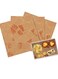 Parchment Paper,100 Sheets Food Wrap Papers Sandwich Burger Wrappers，Basket Liners Food Picnic Paper Greaseproof Deli Wrapping Sheets，Square Baking Parchments Non-Stick Wrapping Tissue
