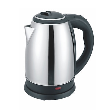 STARGOLD Stainless Steel Kettle 1.5L Blue LED Light Indicator 360&deg; Turnable Base Stainless Steel Heating Element Black