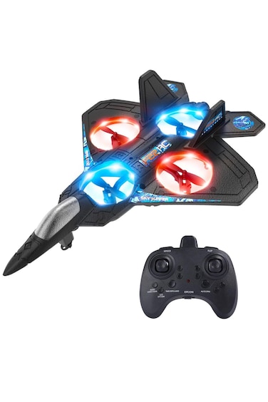 RC Drone for Children and Beginners, Remote Controlled Aeroplane with Light, Hover Drone, 360&deg; Flip