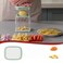 Vegetable Chopper &amp; French Fry Cutter - Multi-Dicer with Stainless Steel Blades &amp; Container