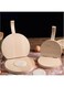 Wooden Rolling Pin Beige