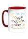 Happy Mother'S Day Printed Coffe Mug Red/White/Green