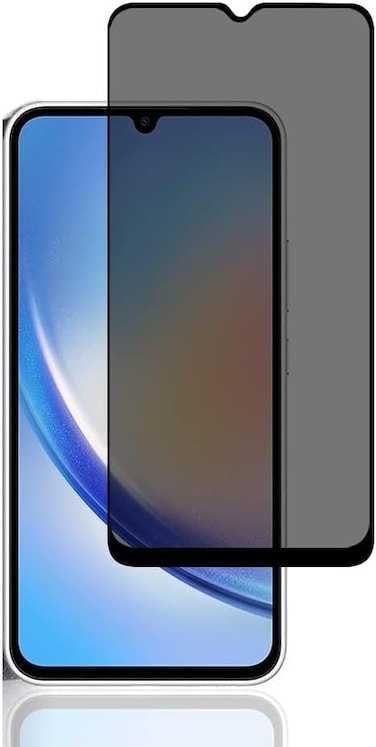 Privacy Screen Protector for Samsung Galaxy A34 5G, Privacy Tempered Glass, Privacy Screen Film, [Case Friendly] [9H Hardness] [Anti-scratch] Anti-spy Tempered Glass Film for Galaxy A34 5G
