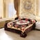 STARLIFE 2 Ply Raschel Premium Quality Blanket 220CM &times; 240CM 11 LBS, 100% SPUN YARN Virgin Polyester Materials, SL-BL5512