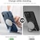 Suritch Magnetic Case Compatible with iPhone 13/14, ShockProof Protective Cover with Slide Camera Cover and Adjustable Kickstand(BLUE)