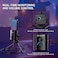 FDUCE Gaming USB Microphone for PC,RGB Condenser Computer Mic with Tripod Stand,Quick Mute,Gain Control,Cardioid Mic for Streaming, Podcast, Twitch, YouTube, PC, Computer, PS5, (M160)
