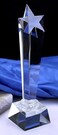 Crystal Trophy Award, Star Design on Top