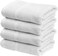 Hotel Linen Klub 4-Piece Hand Towel Set - Premium Cotton Terry, Luxurious Ringspun, 480 GSM Highly Absorbent and Quick Dry for Spa-Like Comfort, Size: 40 x 70 cm, White