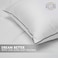 Hotel Linen Klub Luxurious 100% Cotton Sateen Pillow with Single Piping - 50 x 75 cm, 900g Filling