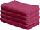Princess Hotel Linen Klub 4-Piece Bath Towel Set - Premium Cotton Terry, Luxurious Ringspun, 480 GSM Highly Absorbent and Quick Dry for Spa-Like Comfort, Size: 70 x 140 cm, Fuchsia Pink