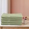 Princess Hotel Linen Klub 4-Piece Bath Towel Set - Premium Cotton Terry, Luxurious Ringspun, 480 GSM Highly Absorbent and Quick Dry for Spa-Like Comfort, Size: 70 x 140 cm, Sage Green